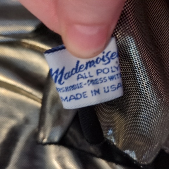 Medemoiselle Gold Turtleneck Top Best Fits XS/S - Picture 3 of 6